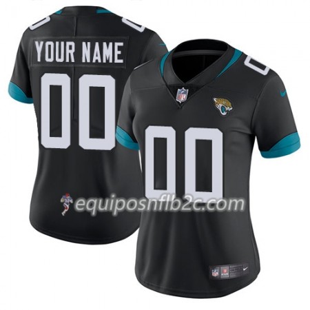 Camiseta Mujer NFL Jacksonville Jaguars Personalizar Negro 
